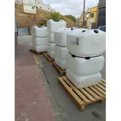 Dépôt Réservoir Essence Gazole carburant homologué 1000 litres, 78x78x195 cm