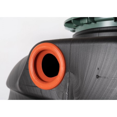 Klärgrube mit Filter, 2000 Liter, 3 bis 8 Einwohner, CE-zertifiziert