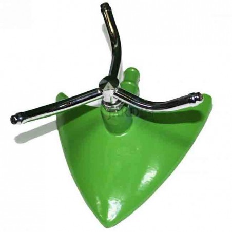 Rotierender Sprinkler mit 3 Aluminiumarmen, Reichweite 4 bis 7 Meter