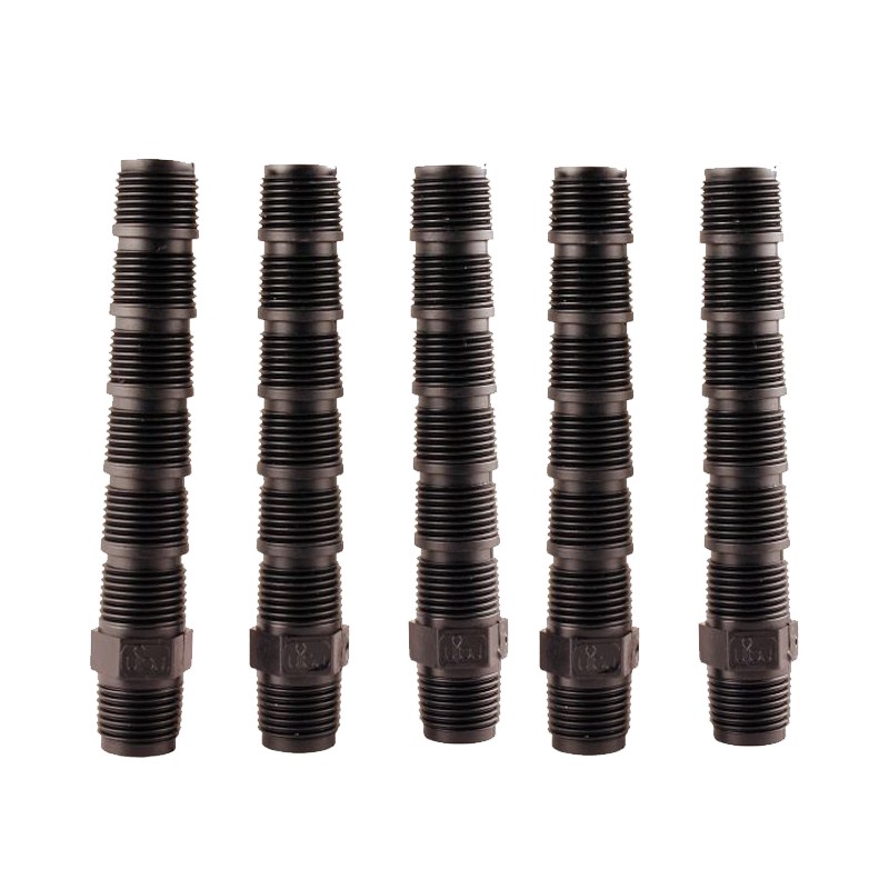 Lot de 25 Bobine d'arrosage ajustable 1/2'' x 1/2'' 15 cm pour l'installation d'un arroseur