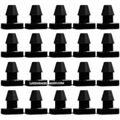 4mm Microtube Irrigation Plug | Pack of 10 4mm Plugs for Drip Irrigation Tubing | Drip Plugs | Irrigation System Solution