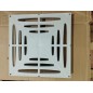 Grille 28 x 28 cm pour chambre de drainage monobloc 30 cm | Couvercle pour caniveaux et systèmes de drainage