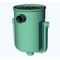 Septic tank with Filter 2700 liters, 5 to 9 inhabitants, CE Certificate. Carat tank, Micro dome and Anaerobix 60 L filter