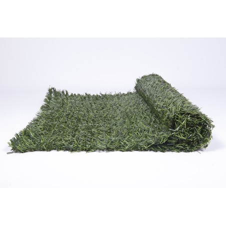 Two-tone artificial hedge with fine leaves, 110 rods, 1 x 3 meters, 95% concealment