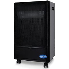 Fornello a gas Orbegozo con tecnologia "Blue Flame". Potenza massima: 4.200 W. HBF90