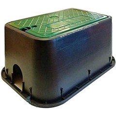 Scatola di irrigazione rettangolare standard, 49x35x22 cm. Confezione risparmio da 4 scatole.