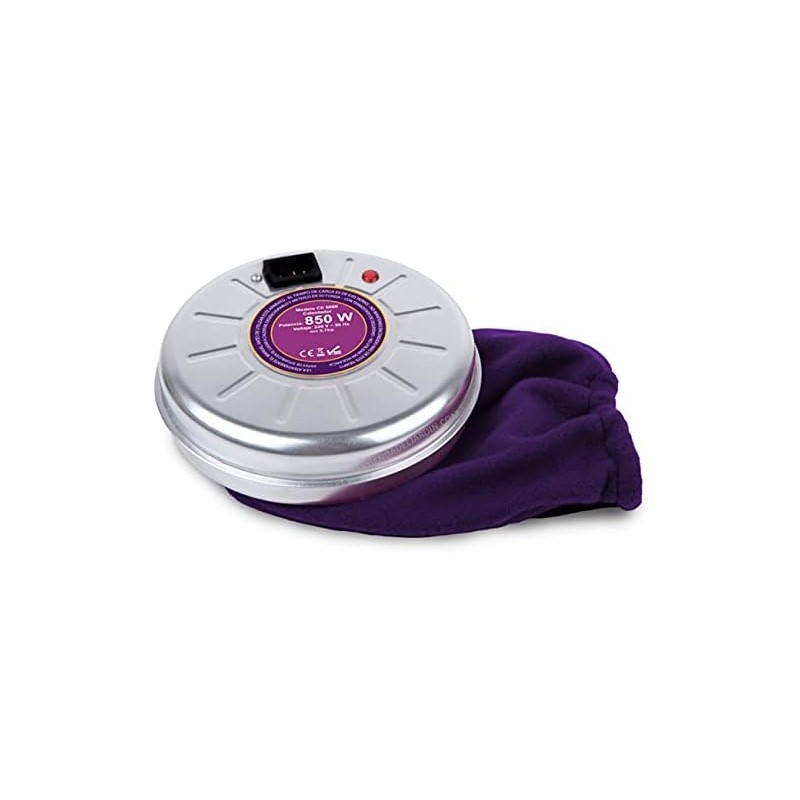 Aquecedor de cama Orbegozo de 850 W. Elemento refratário com capacidade para acumular calor. Inclui capa.