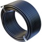 Tuyau polyéthylène alimentaire 32mm 10 bar 100m PE100 HD, bande bleu, tuyau d'eau potable/tuyau d'arrosage Tuyau polyéthylène alimentaire 32mm 10 bar 100m PE100 HD, bande bleu, tuyau d'eau potable/tuyau d'arrosage
