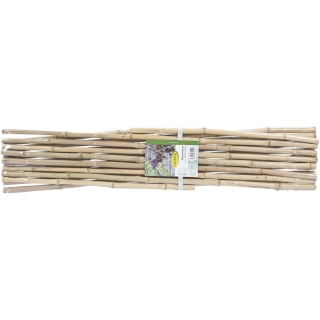 Bois Treillis de Jardin Naturel Structure de Jardin 60 x 240 cm Grillage Enclos Clôture en Treillis extensible pour jardins