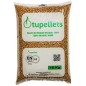 15 Kg Pellet de madera natural 100% para calefacción. Uso Práctico, Conveniente y Eficiente.