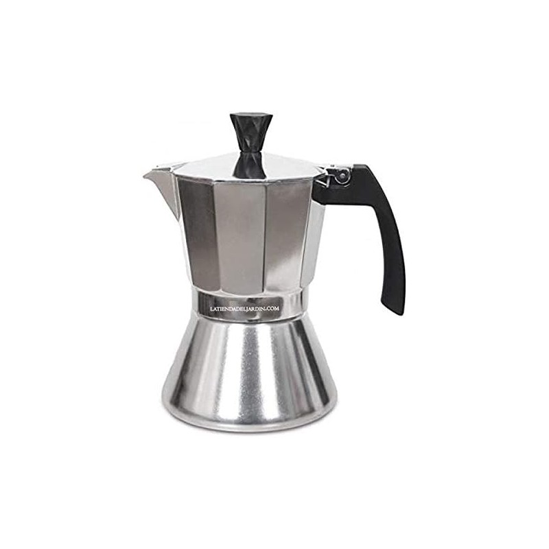 Cafetière en aluminium | Cafetière italienne 12 tasses pour induction | Machine à expresso | Compatible avec toutes les plaques