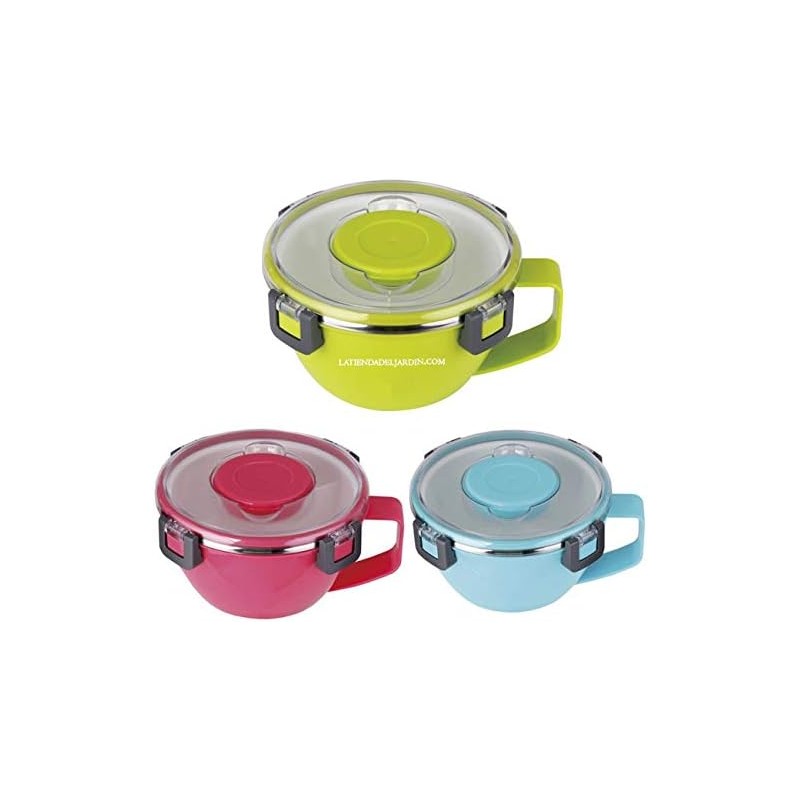 Boîte hermetique alimentaire isotherme pour adulte et enfant, contenants alimentaires isothermes, 850 ml (couleur aléatoire) Boîte hermetique alimentaire isotherme pour adulte et enfant, contenants alimentaires isothermes, 850 ml (couleur aléatoire)