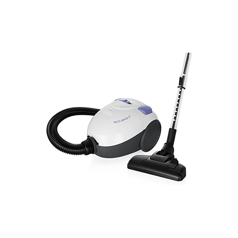 Aspirateur avec sac, Silenxieux 800W Orbegozo, Performand, Basse consommation d'énergie, Hayte filtration 2L, Accesoires