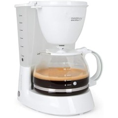  Filterkaffeemaschine von Orbegozo.  12 Tassen Kapazität.  Fassungsvermögen 1,3 L. Hält Kaffee 30 Min. heiß.