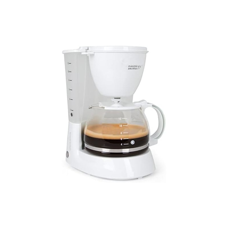 Cafetière filtre Orbegozo. Capacité de 12 tasses. Capacité de 1,3 L. Garde le café chaud pendant 30 minutes.