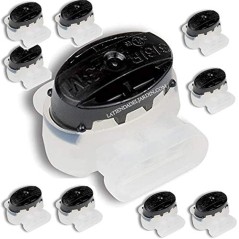 Lot de 30 Connecteurs de câble robot tondeuse, 1,5mm DBM connecteur electrique etanche Remplis des Résines pour étendre ou Répar