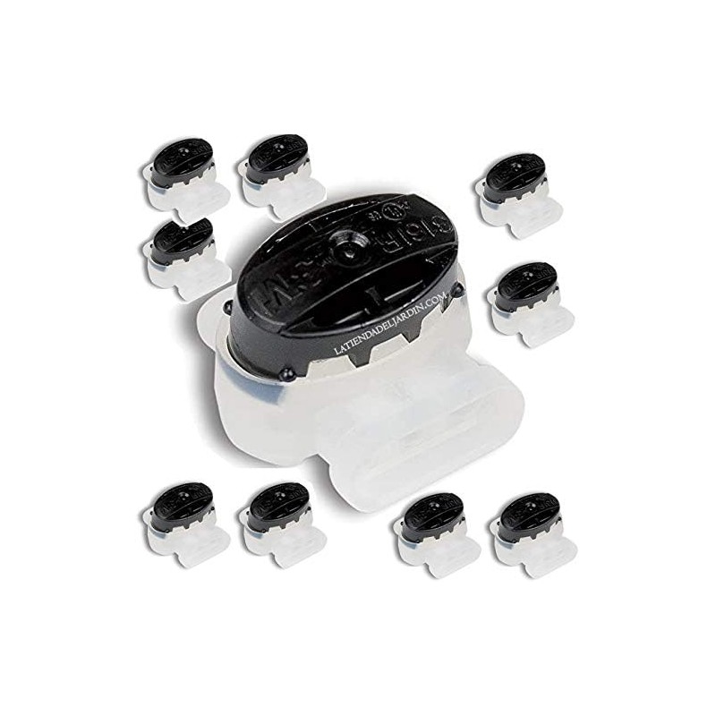 Lot de 30 Connecteurs de câble robot tondeuse, 1,5mm DBM connecteur electrique etanche Remplis des Résines pour étendre ou Répar