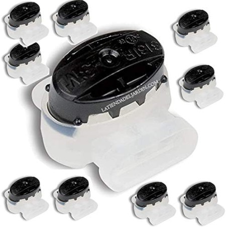 Pack 30 Conector estanco 3 cables eléctricos DBM 1,5 mm 30V máximo ideal para conexiones seguras en instalaciones eléctricas