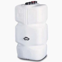Square diesel tank 1000 liters 78x78x195 cm