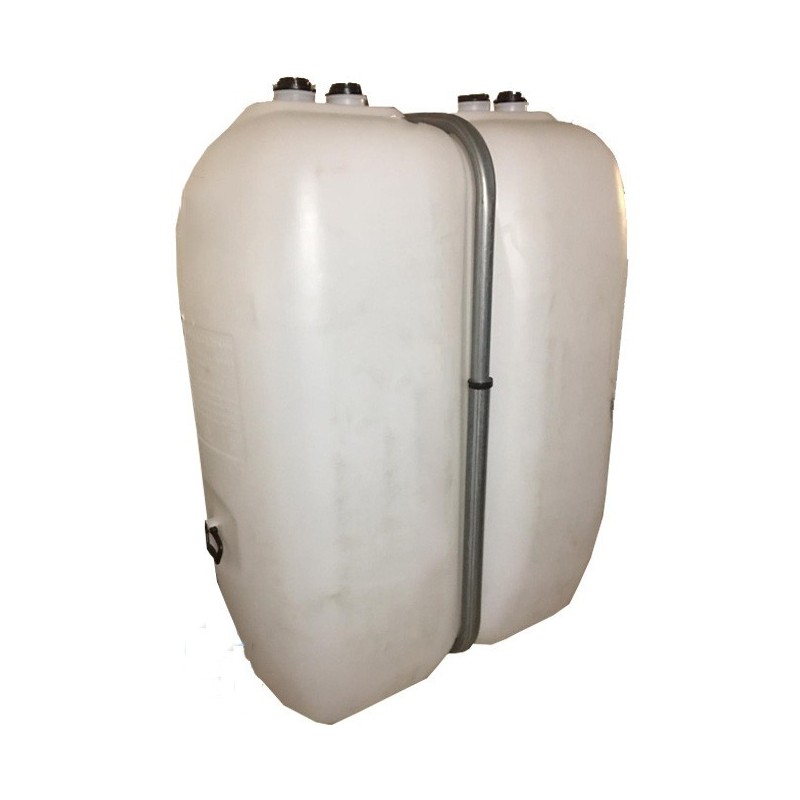 Dépôt Réservoir Essence Gazole carburant homologué 1000 litres, 134x62x166 cm