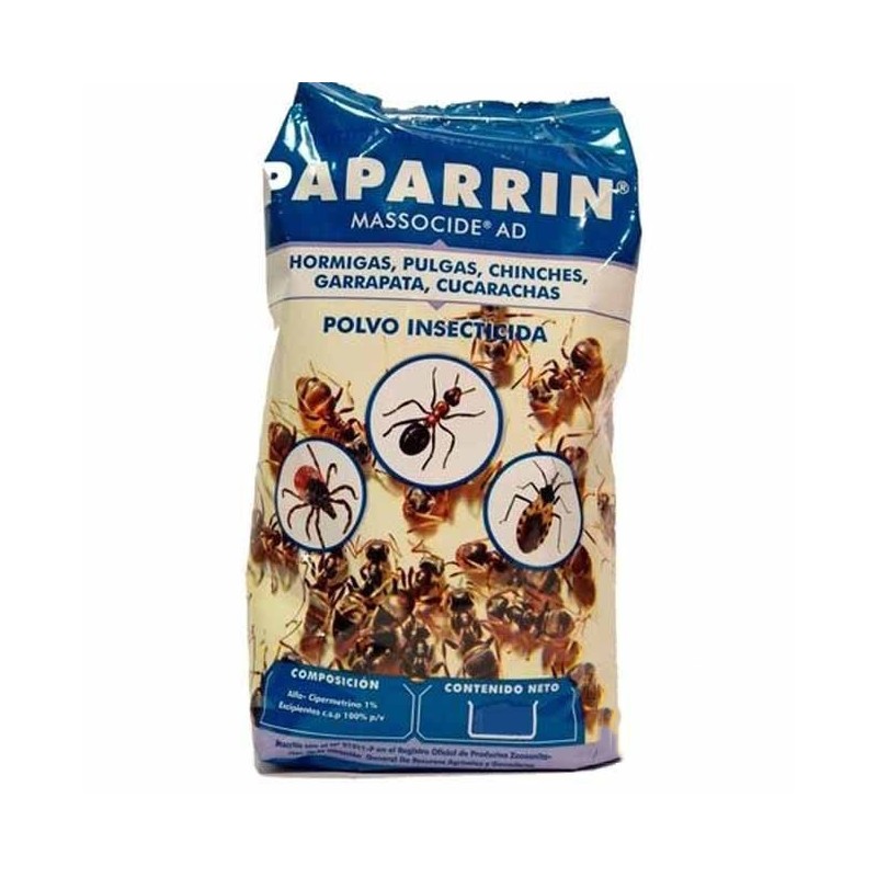 Paparrin insecticide 750gr: ants, cockroaches, fleas, bed bugs and ticks. Paparrin insecticide 750gr: ants, cockroaches, fleas, bed bugs and ticks.