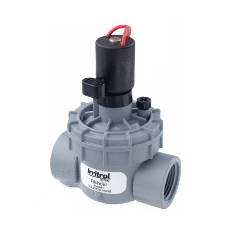 Lot de 4 Électrovanne d'arrosage 1'' 24V Irritrol 2400MT, pour les programmateurs électriques 24V Lot de 4 Électrovanne d'arrosage 1'' 24V Irritrol 2400MT, pour les programmateurs électriques 24V