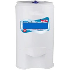 Centrífuga Orbegozo. Tambor de aço inoxidável. Capacidade de 5,2 kg. 2.800 rotações por minuto.
