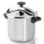 Classic pressure cooker 10 liters Orbegozo. Ø26cm. For all types of fires. Side handles. STAINLESS STEEL 18/10. Classic pressure cooker 10 liters Orbegozo. Ø26cm. For all types of fires. Side handles. STAINLESS STEEL 18/10.