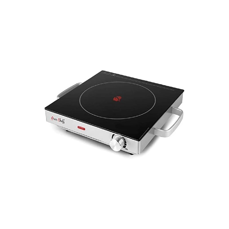 Piano cottura portatile in vetroceramica Orbegozo 2000 W. Diametro superficie di cottura: 205 mm. Superficie in vetro temperato. Piano cottura portatile in vetroceramica Orbegozo 2000 W. Diametro superficie di cottura: 205 mm. Superficie in vetro temperato.