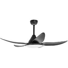 LED Ceiling Fan with Remote Control, 35W [Clase de eficiencia energética A+]