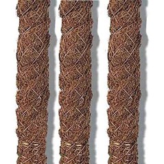 Lot de 20 Piquet Tuteurs en Mousse de Coco de 60 cm Ø 32 mm | Utilisé en agriculture, plantations et floriculture