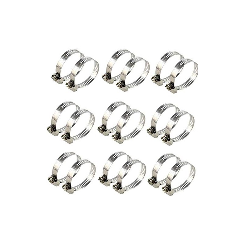 Pack 10 Metal clamp for 156mm tubes. Recommended for Layflat hoses Pack 10 Metal clamp for 156mm tubes. Recommended for Layflat hoses