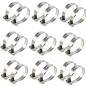 Set di 10 Morsetto metallico per tubi da 156 mm.  Consigliato per tubi flessibili Layflat