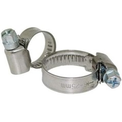 5 Stück Verstellbare Metallschellen für Rohre von 25 bis 40 mm, Ideal für Sanitärinstallationen und Bewässerungssysteme