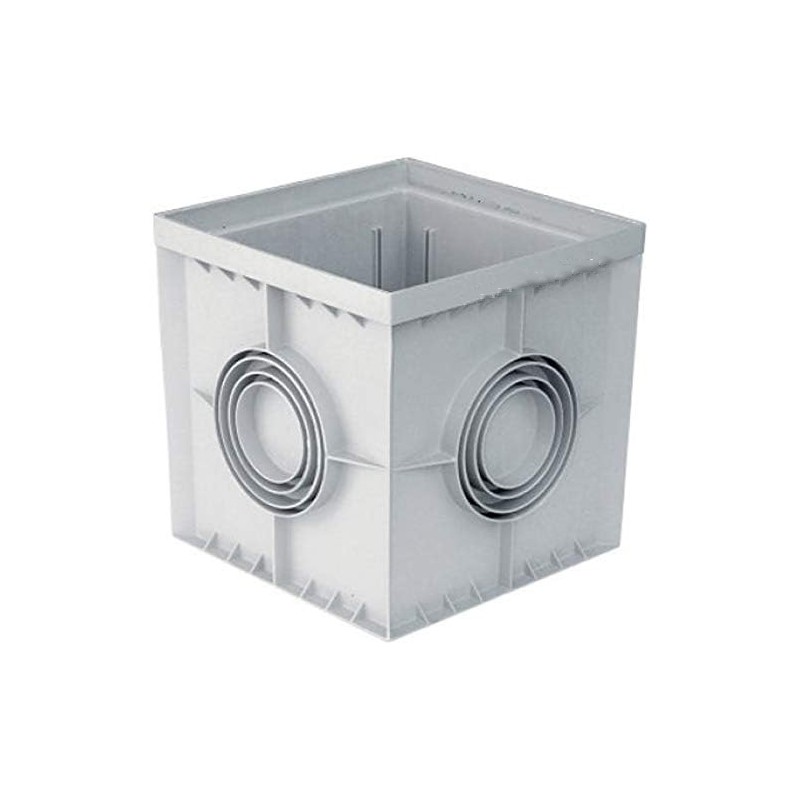 Evacuation monobloc box 40x40 cm Evacuation monobloc box 40x40 cm