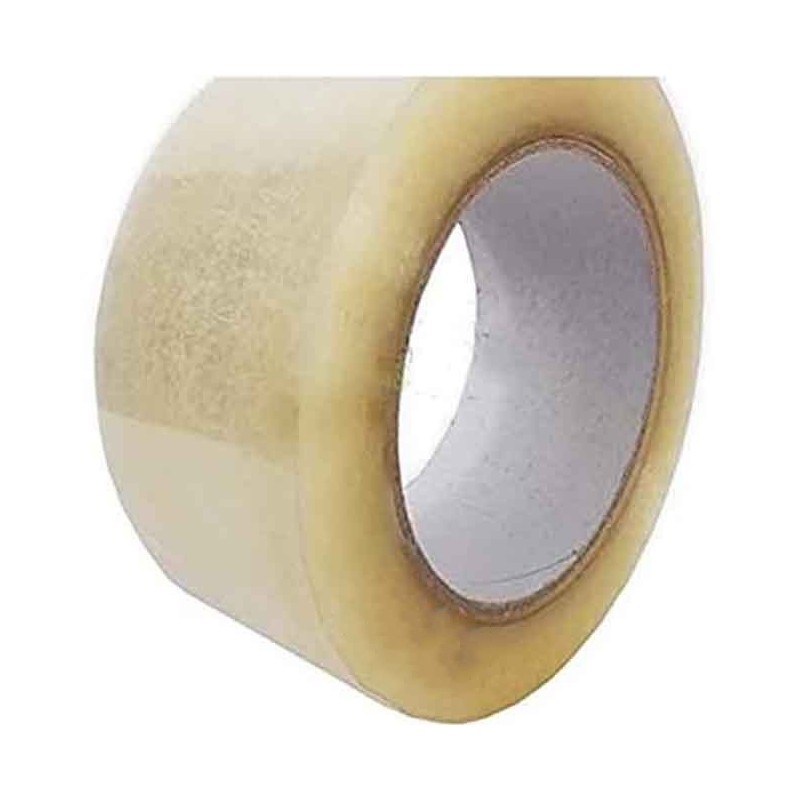 Fita adesiva transparente, 48 x 135 metros, 4,8 cm de largura (Pacote com 6)