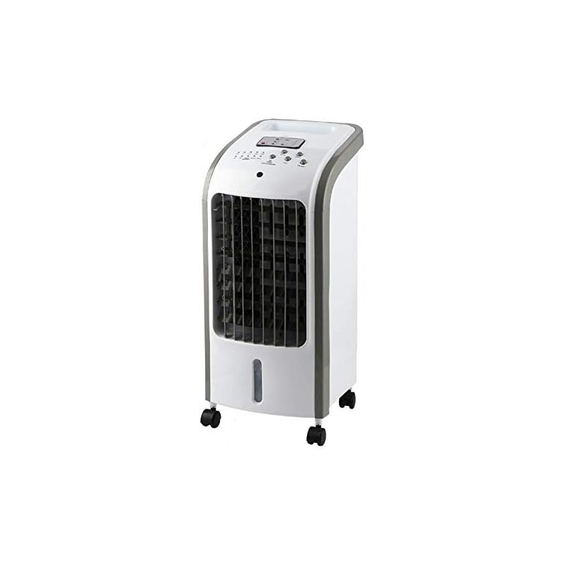 Climatiseur Mobile, 3 en 1 Refroidisseur d'Air Évaporatif avec Télécommande, 3 Vitesses 750W: Ventilateur, Refroidisseur