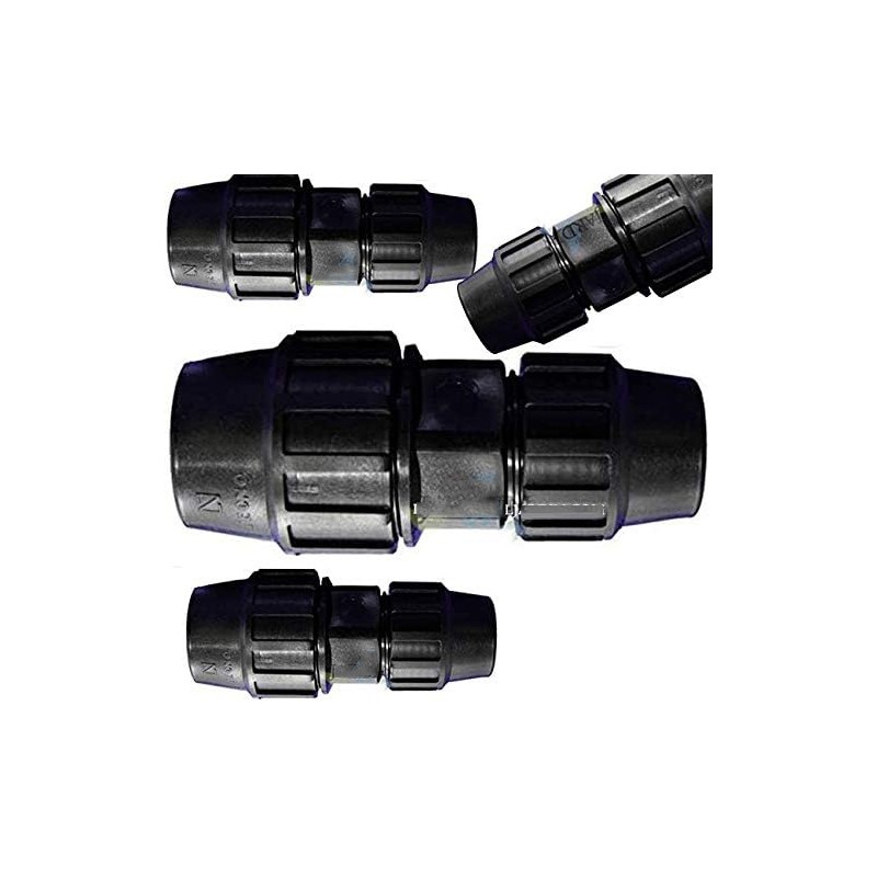 Giunto ridotto 32-25 mm (confezione da 4). Prodotto certificato AENOR utilizzato per unire tubi in polietilene PE.