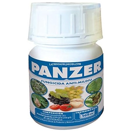 Panzer Anti-Mehltau-Fungizid 100cc. Empfohlene Rebe
