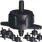 Lot de 500 Goutteur d'irrigation 8 litres/heure goutte à goutte, système d'arrosage aAutomatique, système micro drip Lot de 500 Goutteur d'irrigation 8 litres/heure goutte à goutte, système d'arrosage aAutomatique, système micro drip