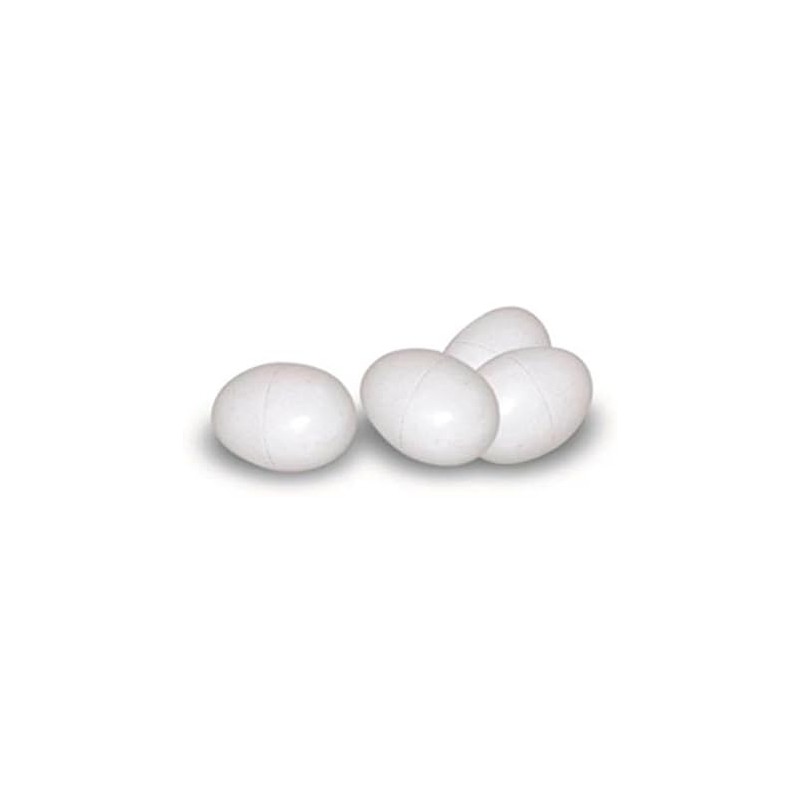 Huevos de plastico para palomas (Pack 16)