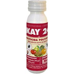 Insecticida Kay 24, 8cc. Uso en pulgón, trips, psila, prays, empoasca y otros