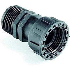 Bewässerungssammelschlauch, 1'' Zoll männlich x weiblich, drehbar	