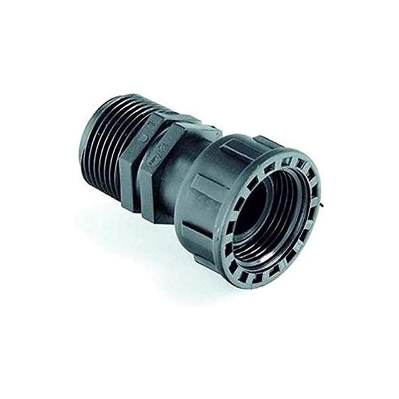 Bewässerungssammelschlauch, 1'' Zoll männlich x weiblich, drehbar	 Bewässerungssammelschlauch, 1'' Zoll männlich x weiblich, drehbar