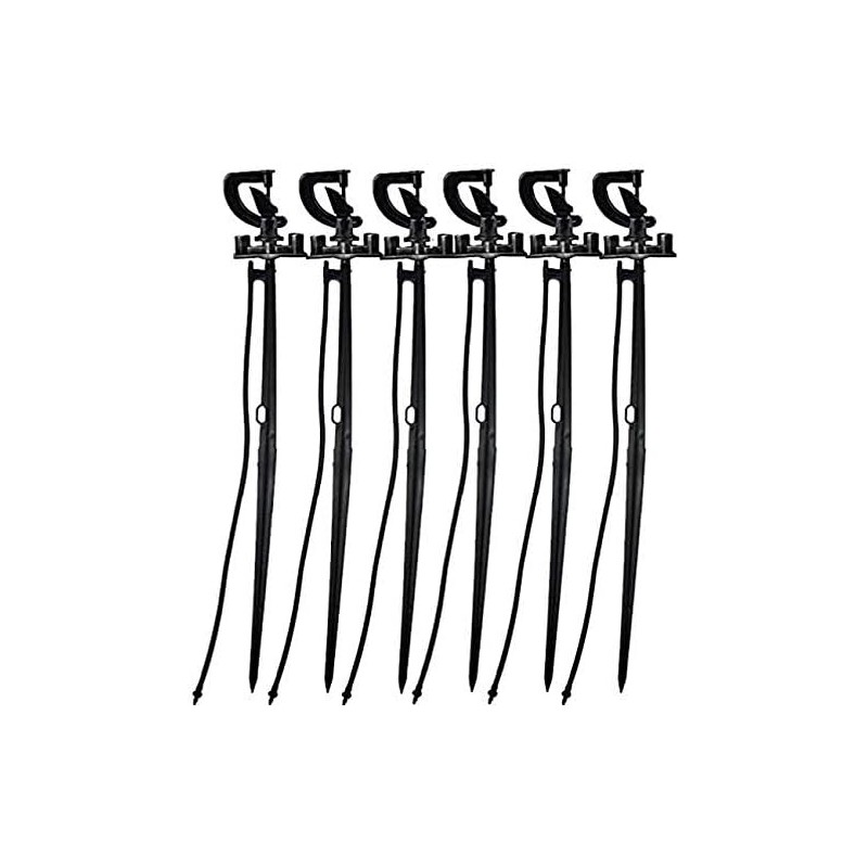 Lot de 10 Micro arroseur Inversée circulaire à 360º pour l'irrigation agricole et l'irrigation en jardinage Lot de 10 Micro arroseur Inversée circulaire à 360º pour l'irrigation agricole et l'irrigation en jardinage