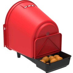 Nido per galline da esterno 37x46x45 cm, modello comfort