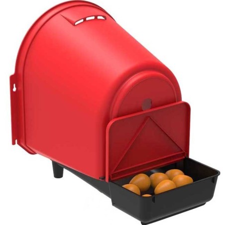 Caixa de nidificação para galinhas ao ar livre 37x46x45 cm, modelo conforto