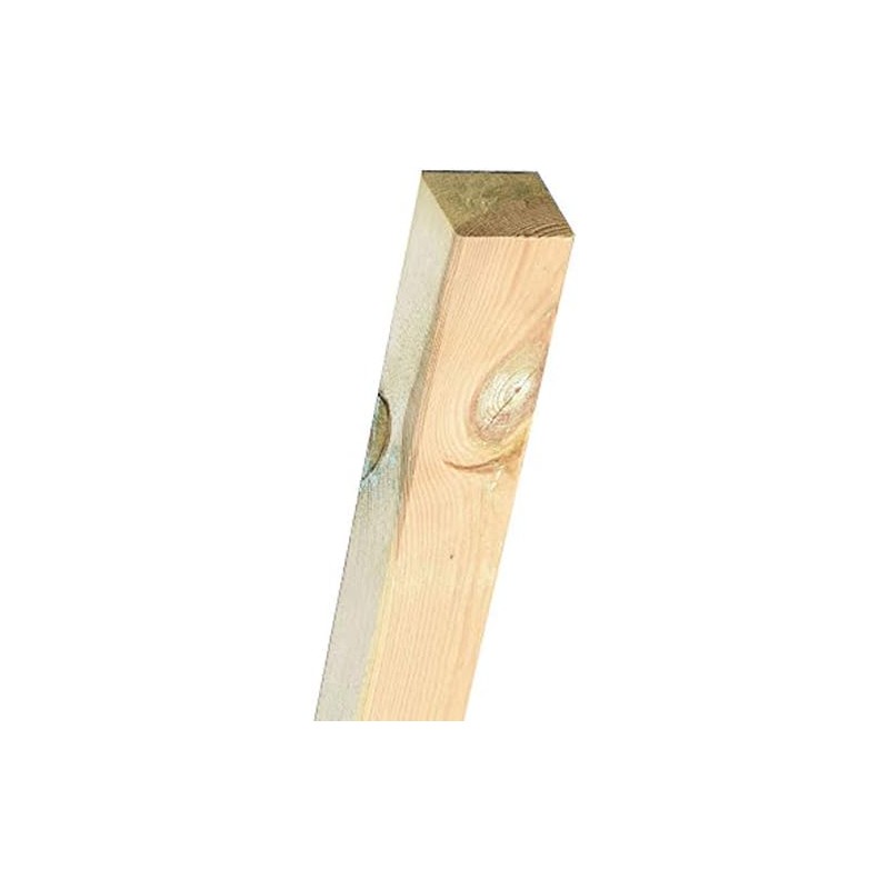 Poteau en bois carré, 7x7 cm pour le jardin, hauteur 100 cm. Utile pour la construction de clôtures, décoration, pergolas... Poteau en bois carré, 7x7 cm pour le jardin, hauteur 100 cm. Utile pour la construction de clôtures, décoration, pergolas...