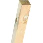 Poteau en bois carré 9 x 9 cm, hauteur 150 cm. Utile pour la construction de clôtures, carrés.. Poteau en bois carré 9 x 9 cm, hauteur 150 cm. Utile pour la construction de clôtures, carrés..