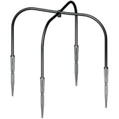 4-outlet drip irrigation octopus. 60cm microtube included. (Pack of 50)